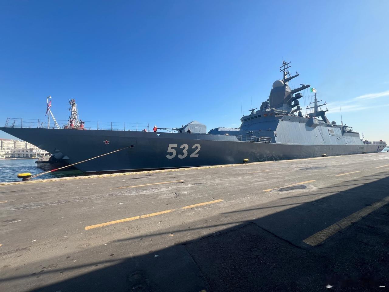 8月31日，俄海军波罗的海舰队532“敏捷”号护卫舰抵达阿尔及利亚访问。俄