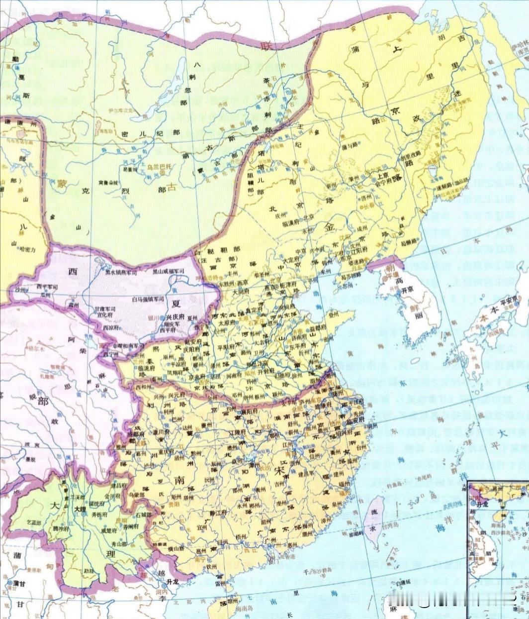 南宋，金。核心脉络：南宋（1127-1279年）是北宋灭亡后赵构建立的偏安政权