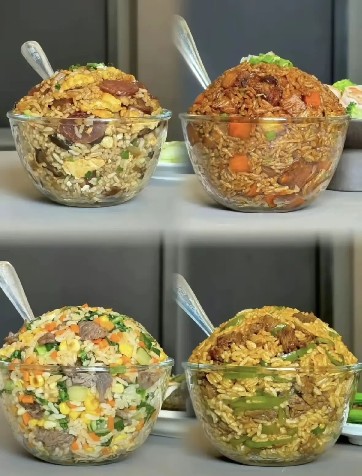 网友：如果饿了一天，你会选择哪一碗饭？