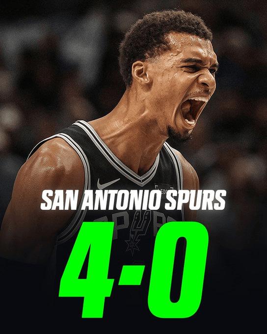 21岁的文班亚马新赛季场均31分13.8篮板2.8助攻1.5抢