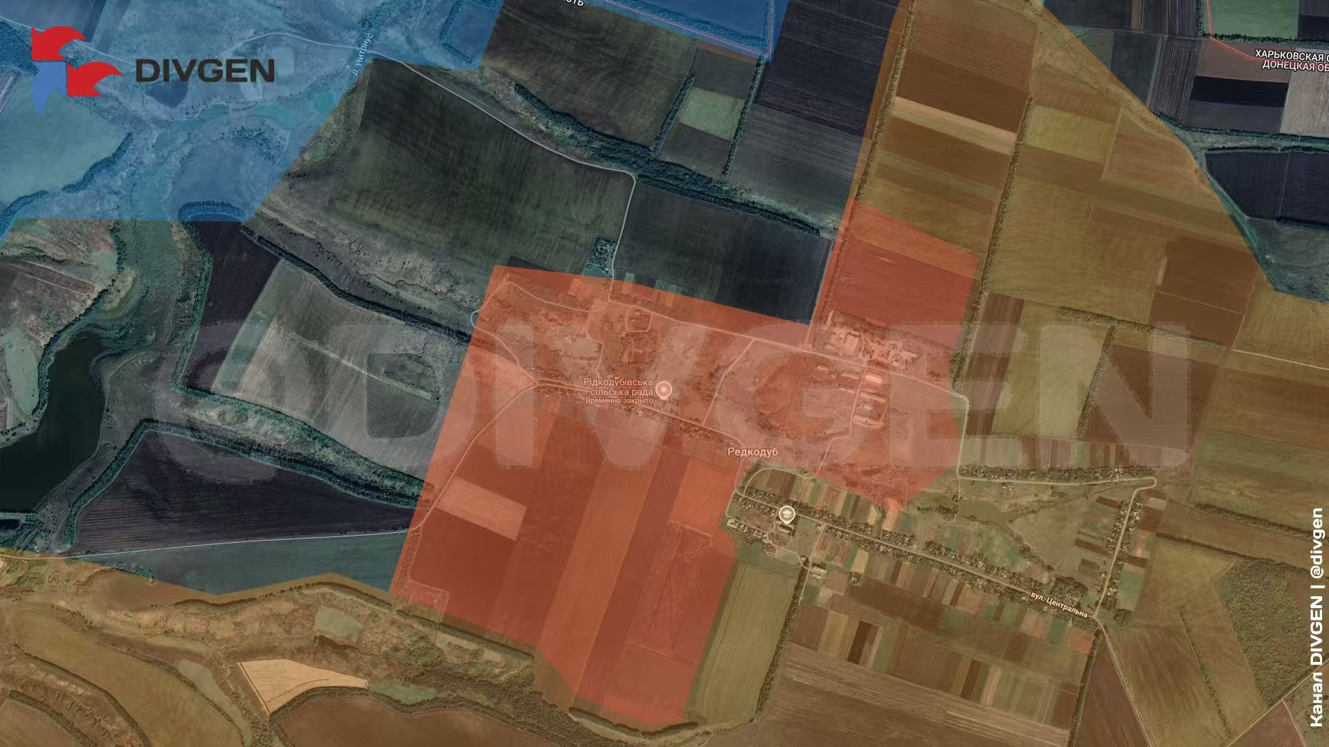 红利曼北部，乌军之前反攻夺回的雷德科杜布村，又被西部集群一波冲锋夺回来了，乌军