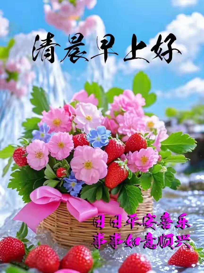 晨光漫过窗台，微风捎来清爽，新的一天悄悄启程～褪去昨夜的疲惫，带着温柔与热爱出