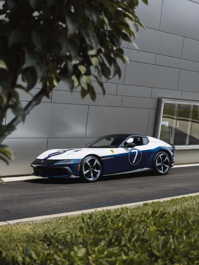 Ferrari12CilindriSpiderTailorMade这台12Cilindri太有个性了