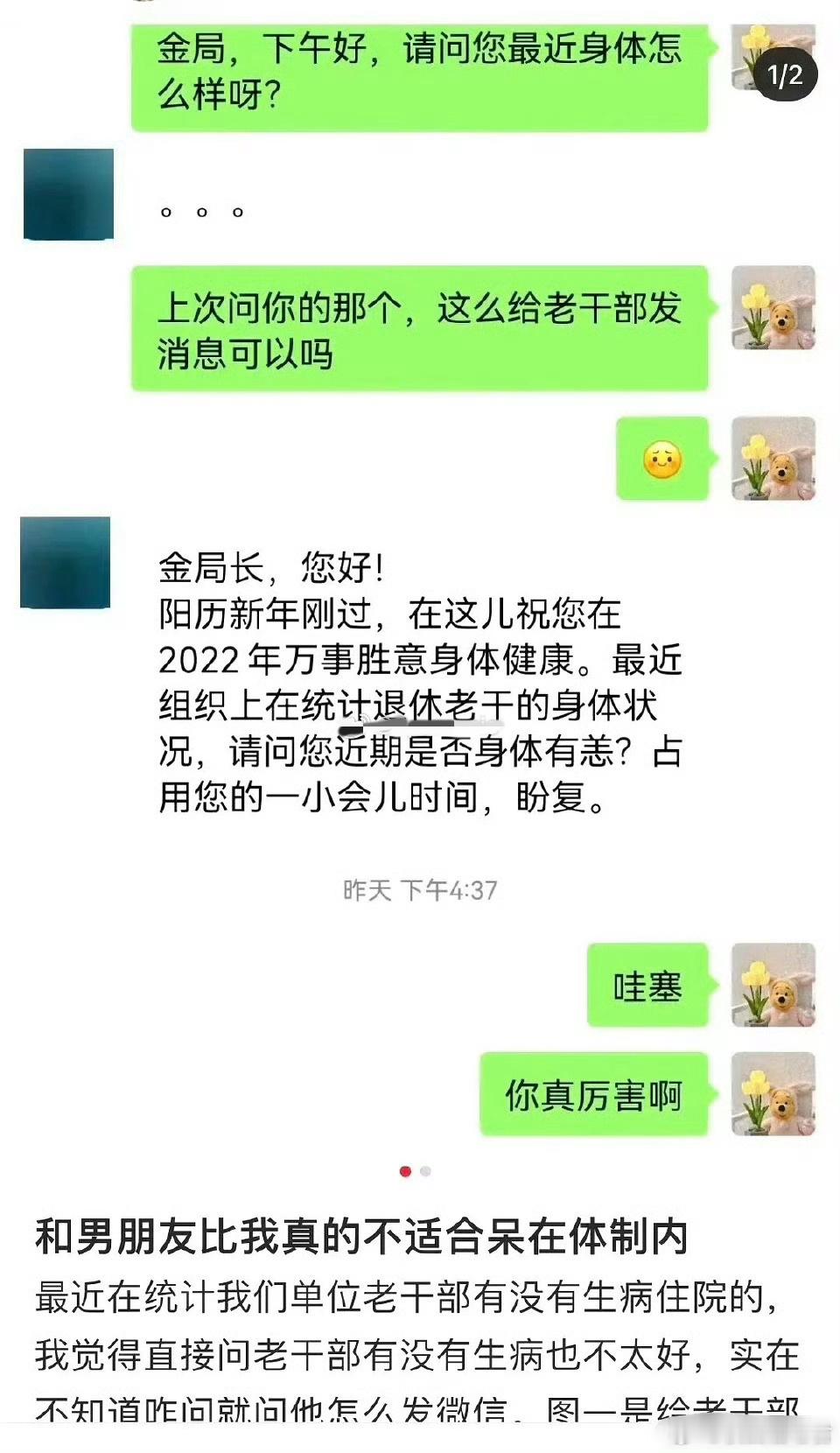 体制内真的要这么说话吗