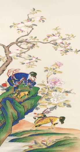 1月5日，李在明赠给中国的4件“国礼”曝光，其中一幅《麒麟图》将中华传统文化表现