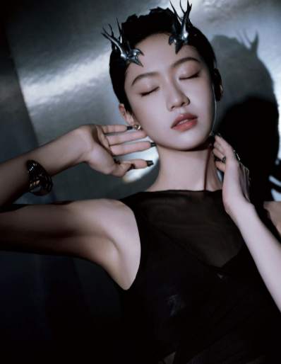 向涵之的银焰发饰，我头上有犄角！