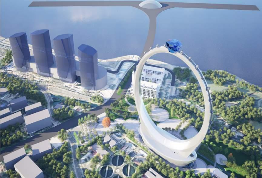 上海要建一个228米高的摩天轮，说是世界最高。但我看完项目介绍，发现一件挺有