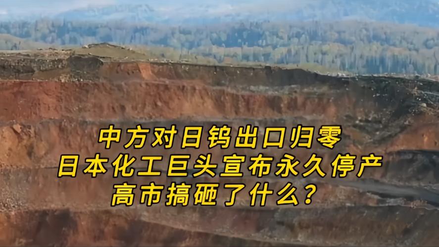 你知道吗？中方对日乌出口归零，日本化工巨头永久停产，高氏早苗彻底玩脱了，谁都没有