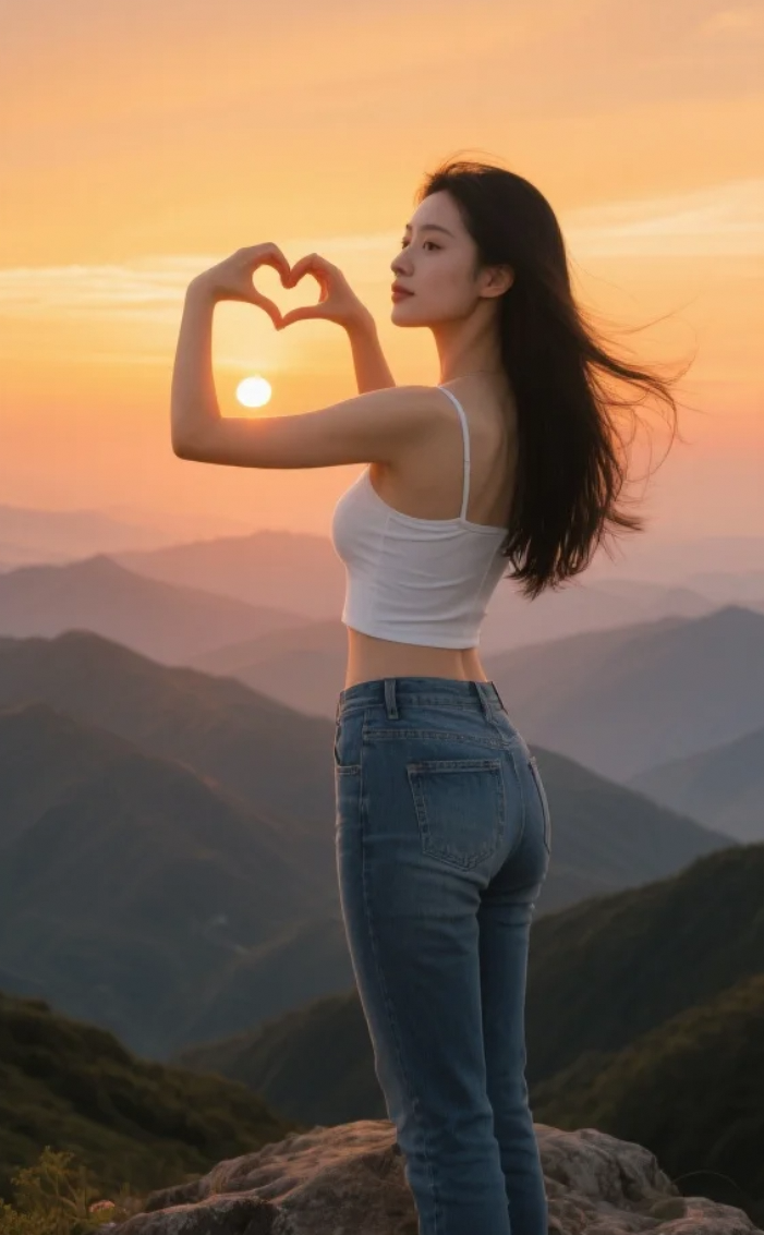 姐姐好会拍！这氛围感我愿称之为“人间治愈”