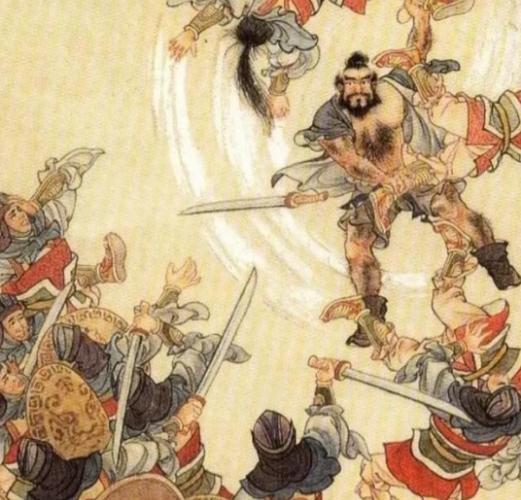 建安二十二年，曹操正式敲定曹丕为魏王世子，酒至半酣时，贴身护卫许褚，忽然跪倒在地