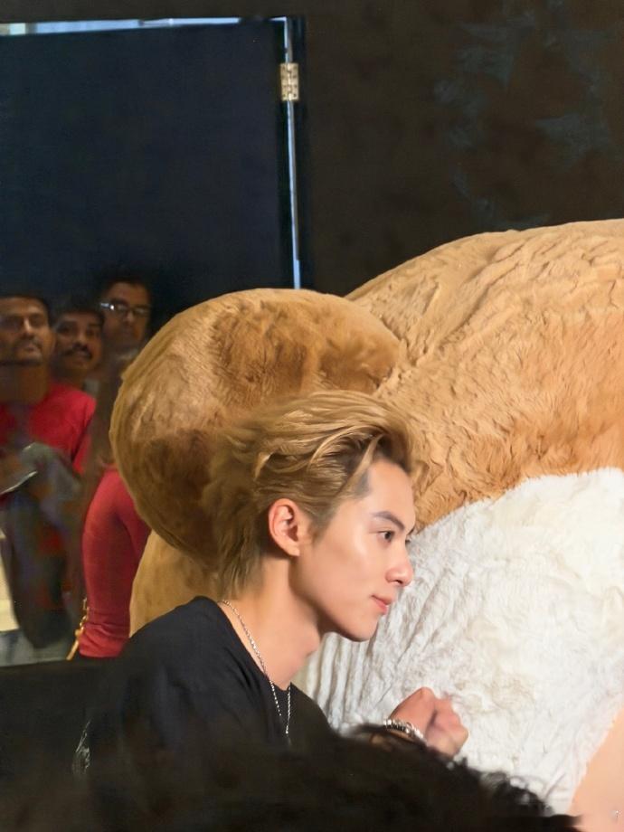 王鹤棣新加坡线下生图谁还没看王鹤棣新加坡线下生图，原相机直出都挑不出毛病，状态好