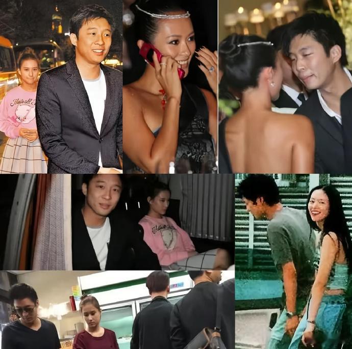 霍启山艳福不浅啊，前任有章子怡何超莲，和章子怡街头拥吻被拍轰动一时，现在又抱得娜