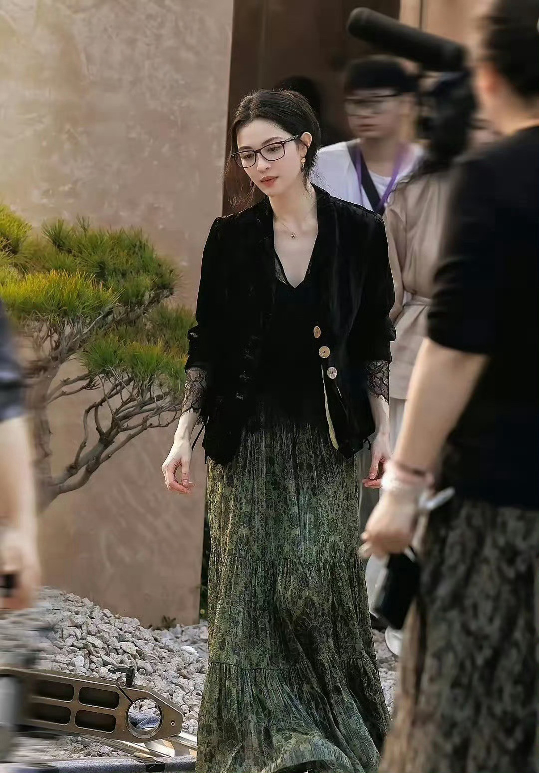 钟楚曦剧里长这样会被向涵之艳压？