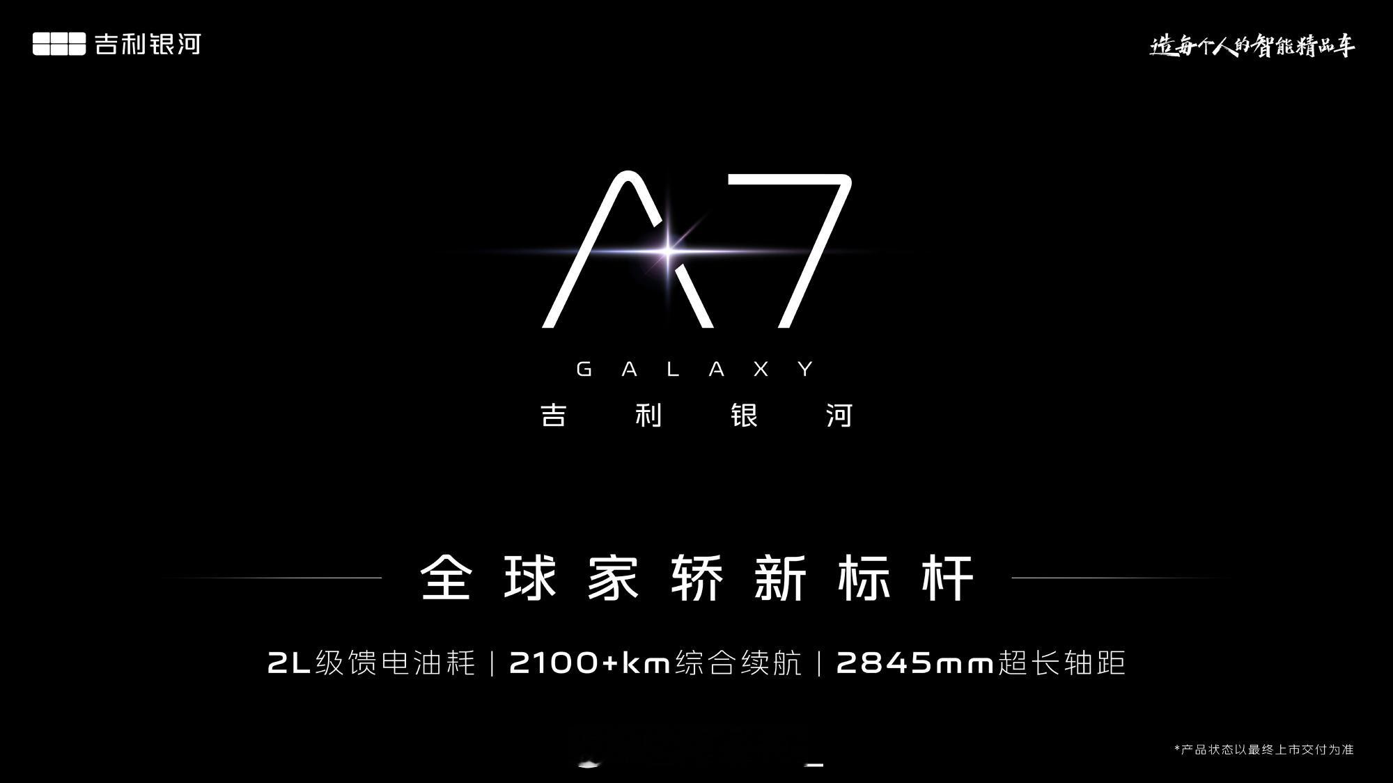 吉利银河A7官图来了。有当年凯美瑞的味道，发现也是凯美瑞的尺寸，长度基本持平