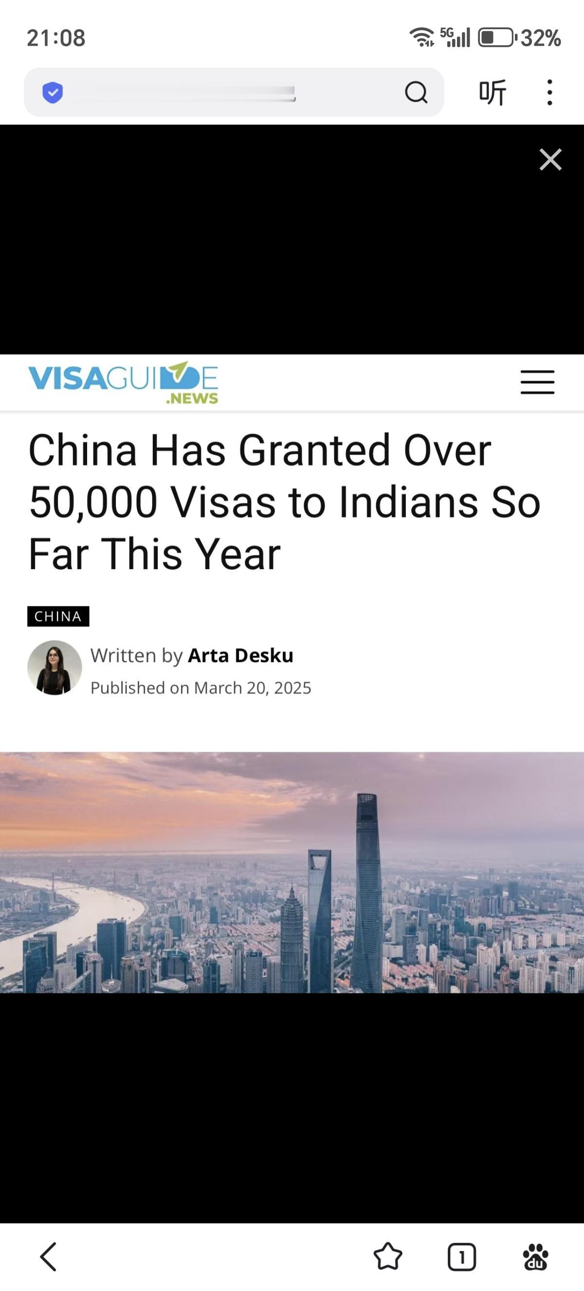 印媒报道，2025年12月，中国驻印使馆开始对印度人实施在线预审签证新规，印度人