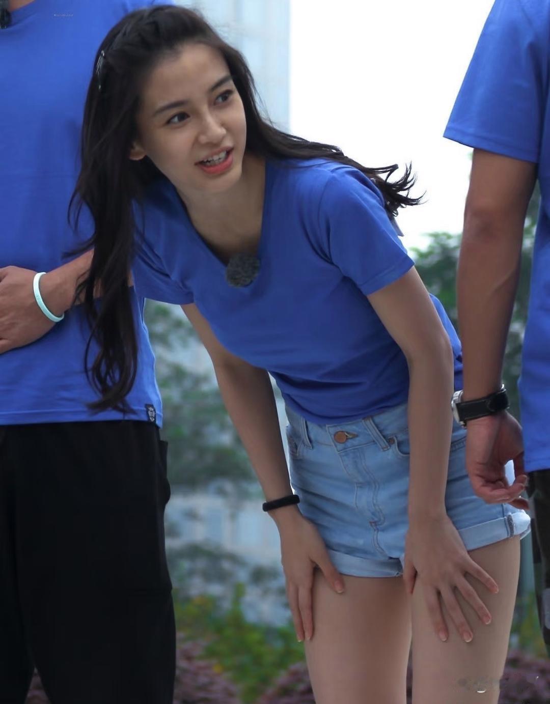 跑男那会儿的Angelababy杨颖，是真的放的开，特别圈粉