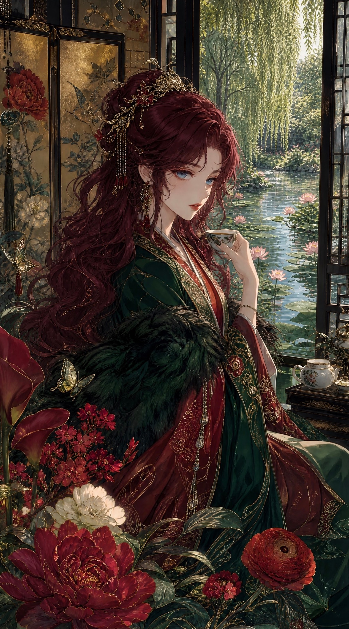 神眷天选的神女，来时两手空空，去时万般皆作泡影！✨🌙动漫仲夏狂欢季盛夏壁纸大放