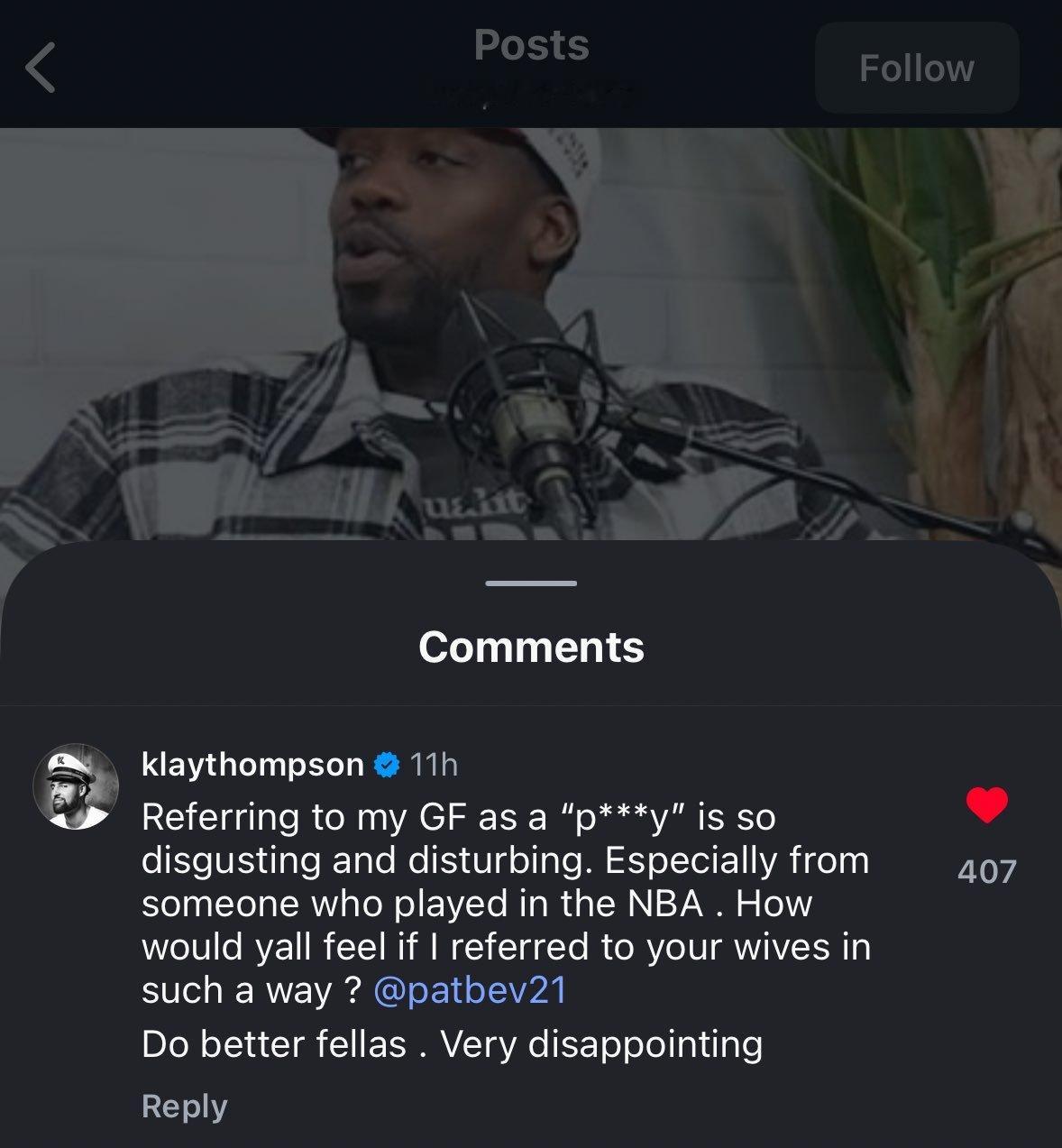 在贝弗利和杰森·威廉姆斯的一期播客中，他们总结说克莱·汤普森状态下滑的原因是因为