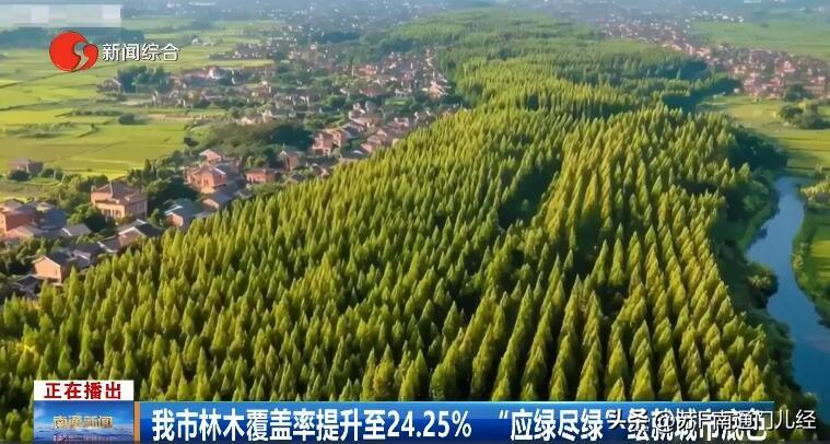 没想到南通林木覆盖率居然有接近四分之一，印象中南通除了农田就是工厂、高楼了，没想