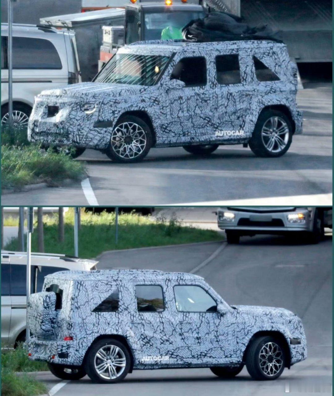 我大G刚提，小g曝光了圆灯和尾灯和大G都很像，背后也有小书包，更适合城市的感觉