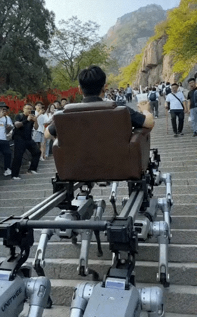 爬山如果这样，虽然不累，但失去爬山的意义，科技虽然方便，但是利用不当，必然引起对