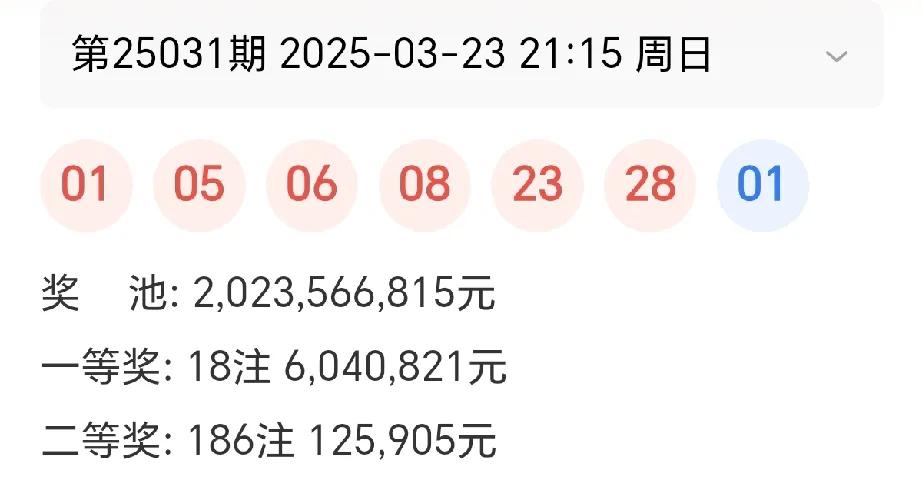 双色球第25031期开出18注604万余元的一等奖，分落全国九省市，深圳中7注为