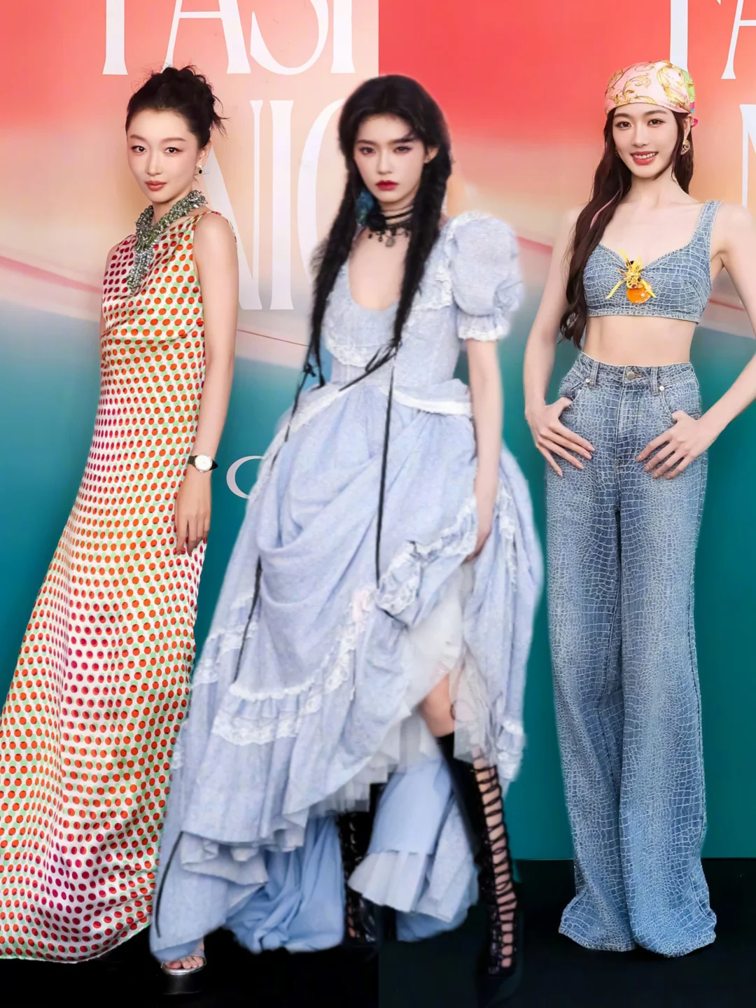嘉人女明星红毯造型～