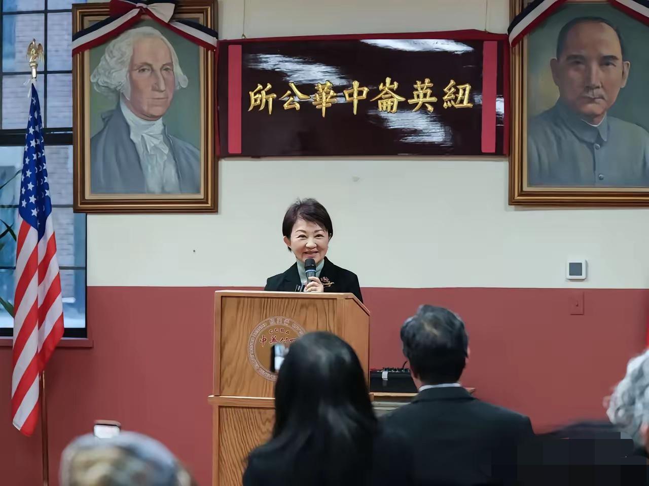 14日，在美国访问的卢秀燕发文表示，我们真正的韧性，离不开美国的支持。​卢秀