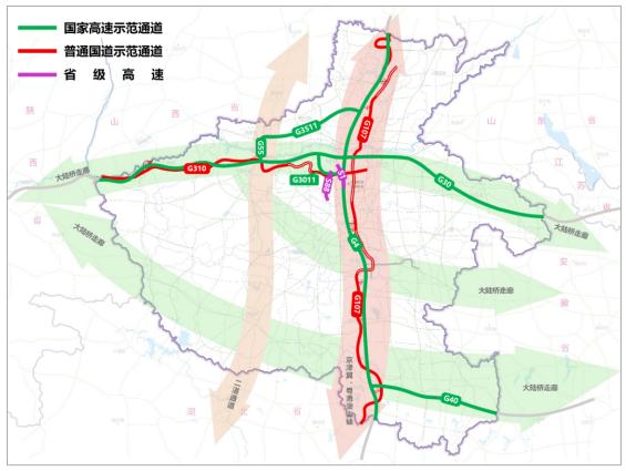 事关河南省“一轴一廊”！从官网了解到，河南省“一轴一廊”（交投集团建设部分）G