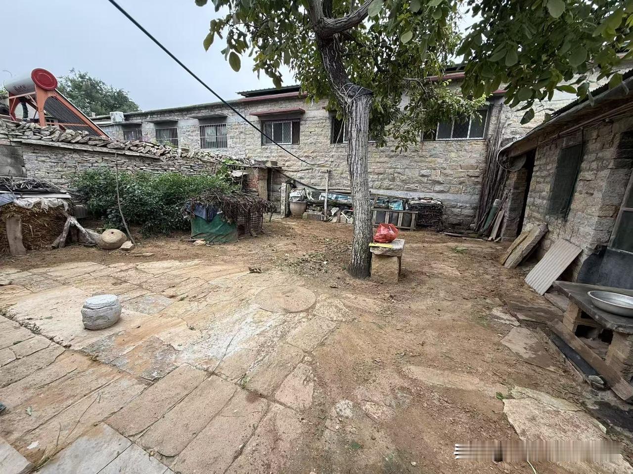 婆婆和公公又回老家了，咱也不知道为什么？就那个破房子，还有那个破院子，他老两口为