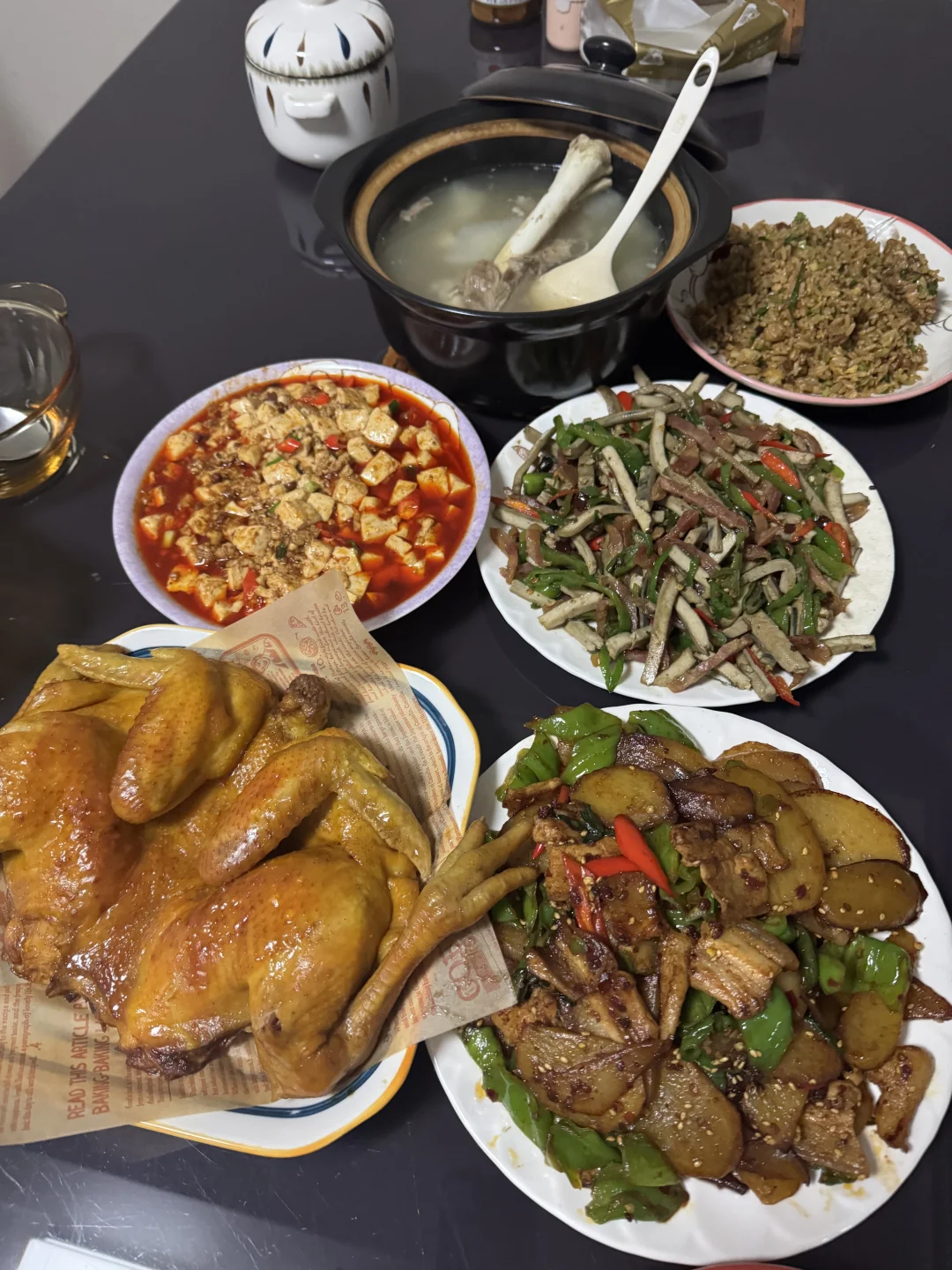 一不小心晚餐有点丰盛🤣