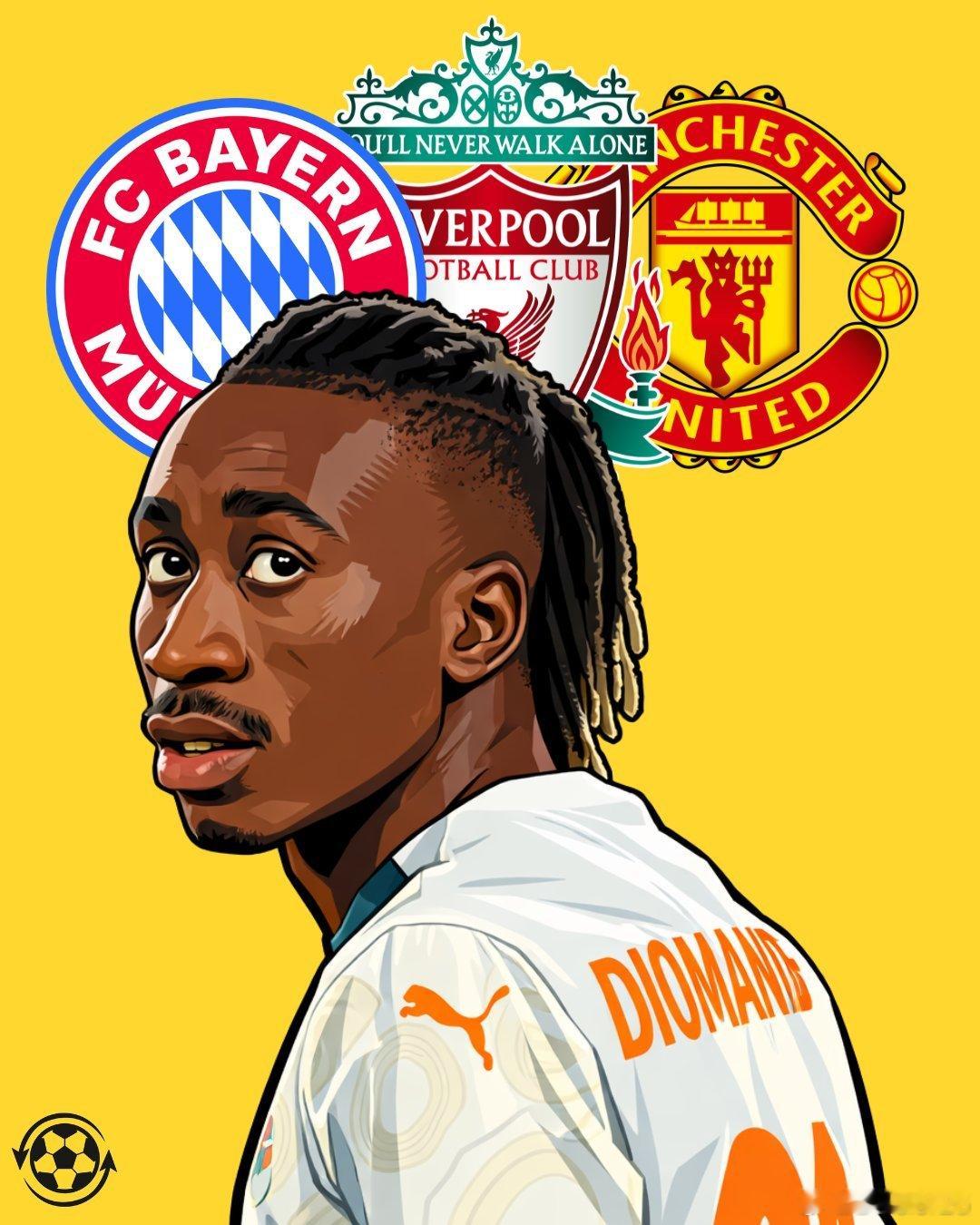 🚨萊比錫紅牛邊鋒揚·迪奧曼德的要價已從1億英鎊降至8000萬英鎊，這讓利物浦