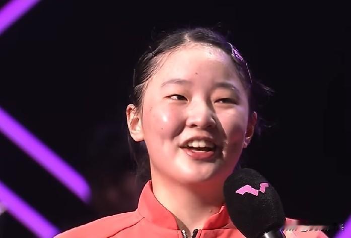 🎙️张本美和赛后采访：包括上午的半决赛和晚上的决赛，是我迄今的经历中打得最好的