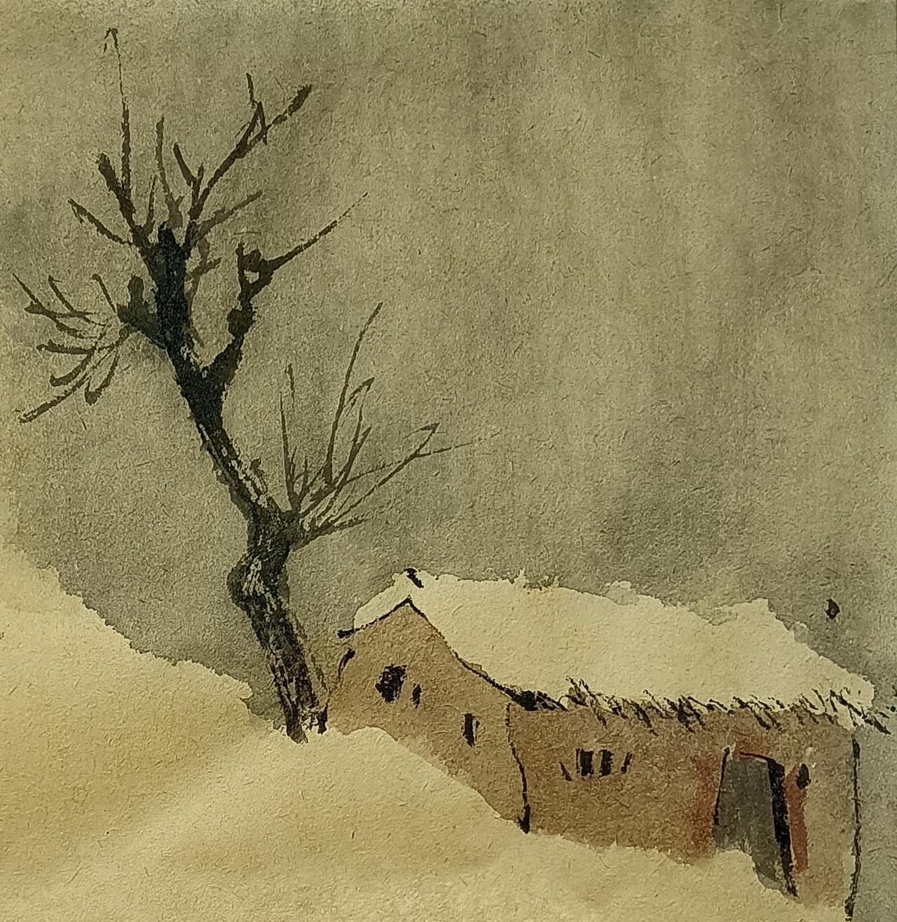 梅花是进步不了一点