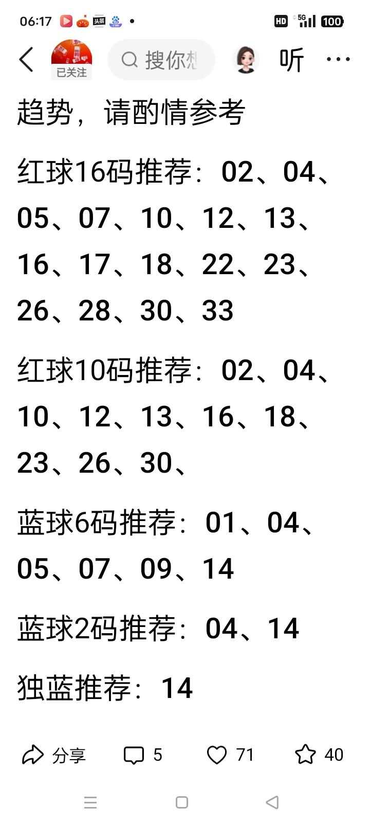 双色球26092期综合总结上期开奖：红球02、13、14、16、20、2