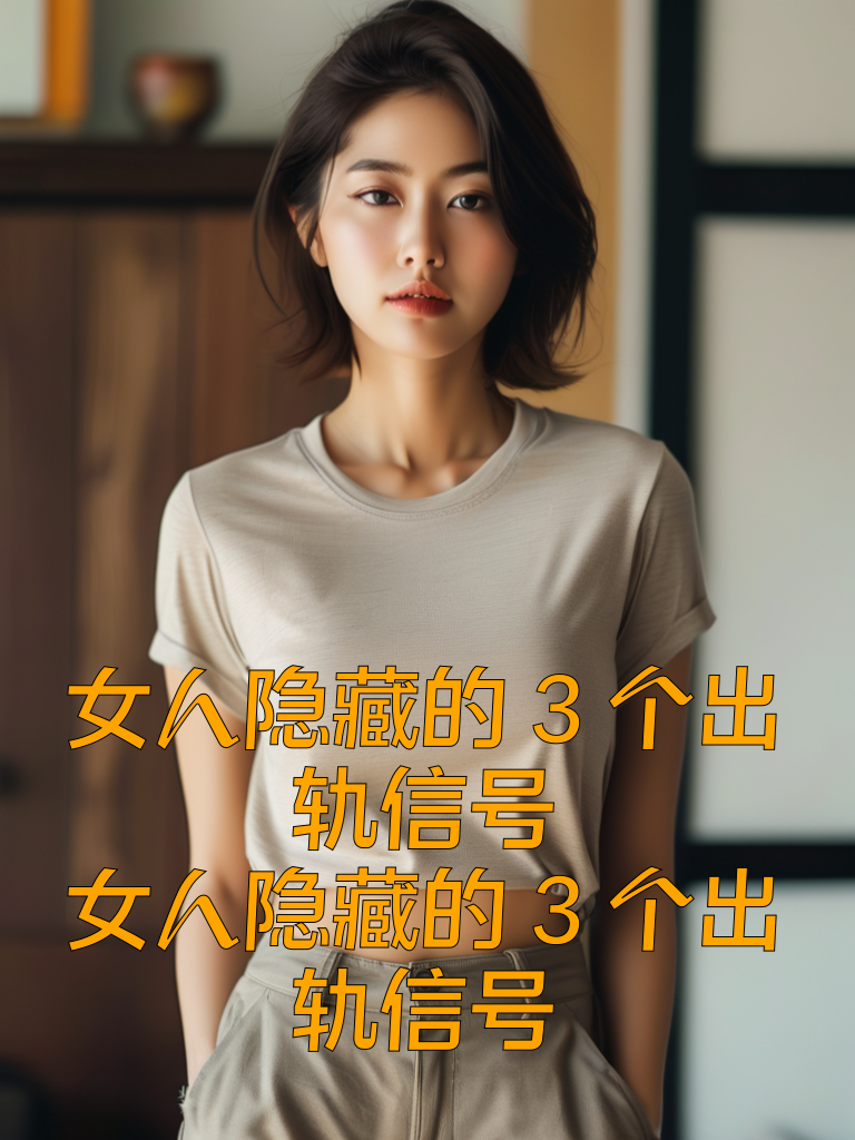 女人隐藏的3个出轨信号