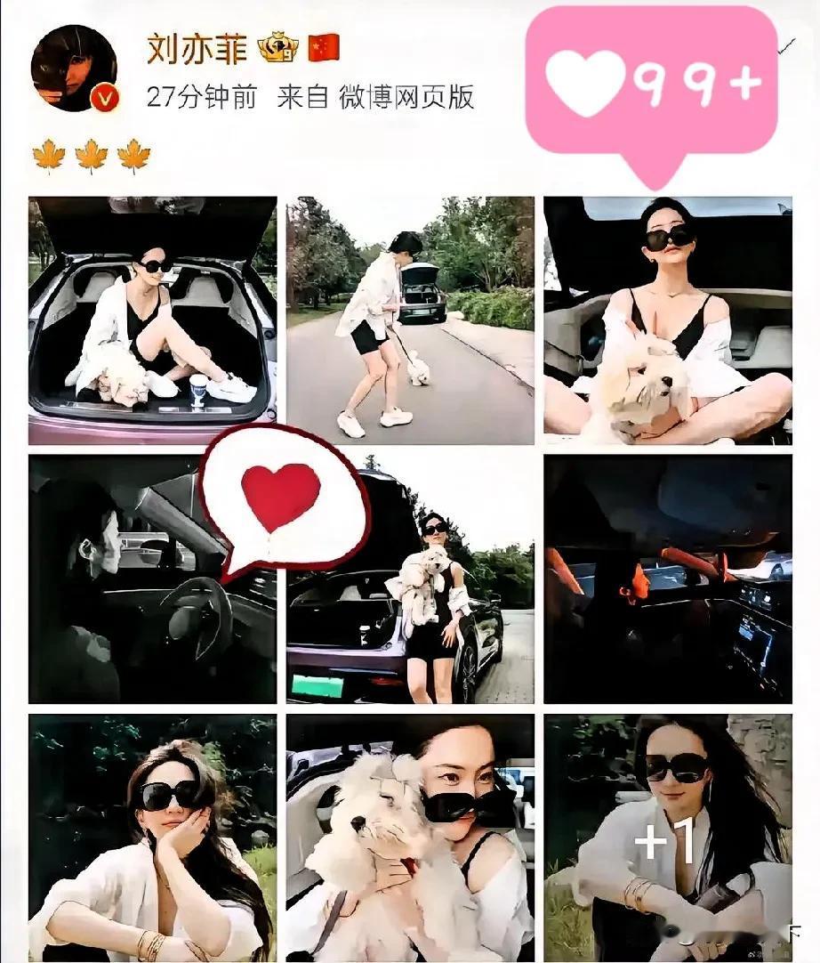余承东怕是乐坏了！在国庆这个特殊的节日刘亦菲驾驶华为