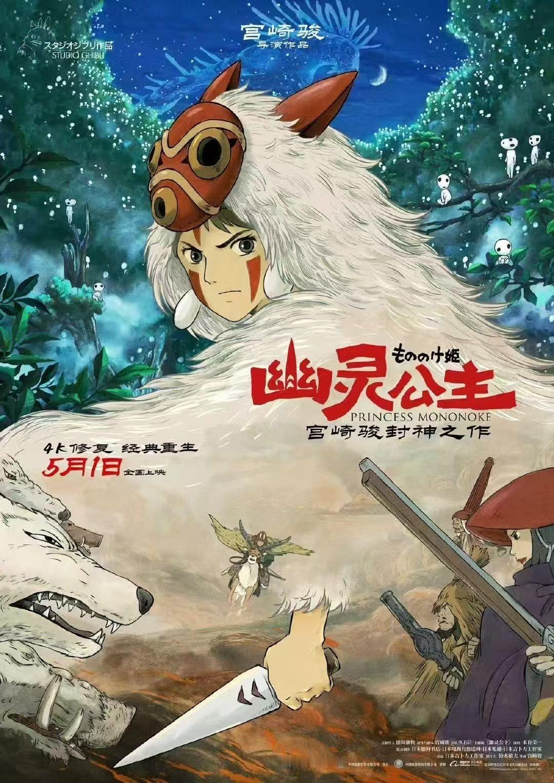 幽灵公主是阿凡达塞尔达的前辈你们玩过塞尔达吗，才发现《幽灵公主》是它的前辈。今