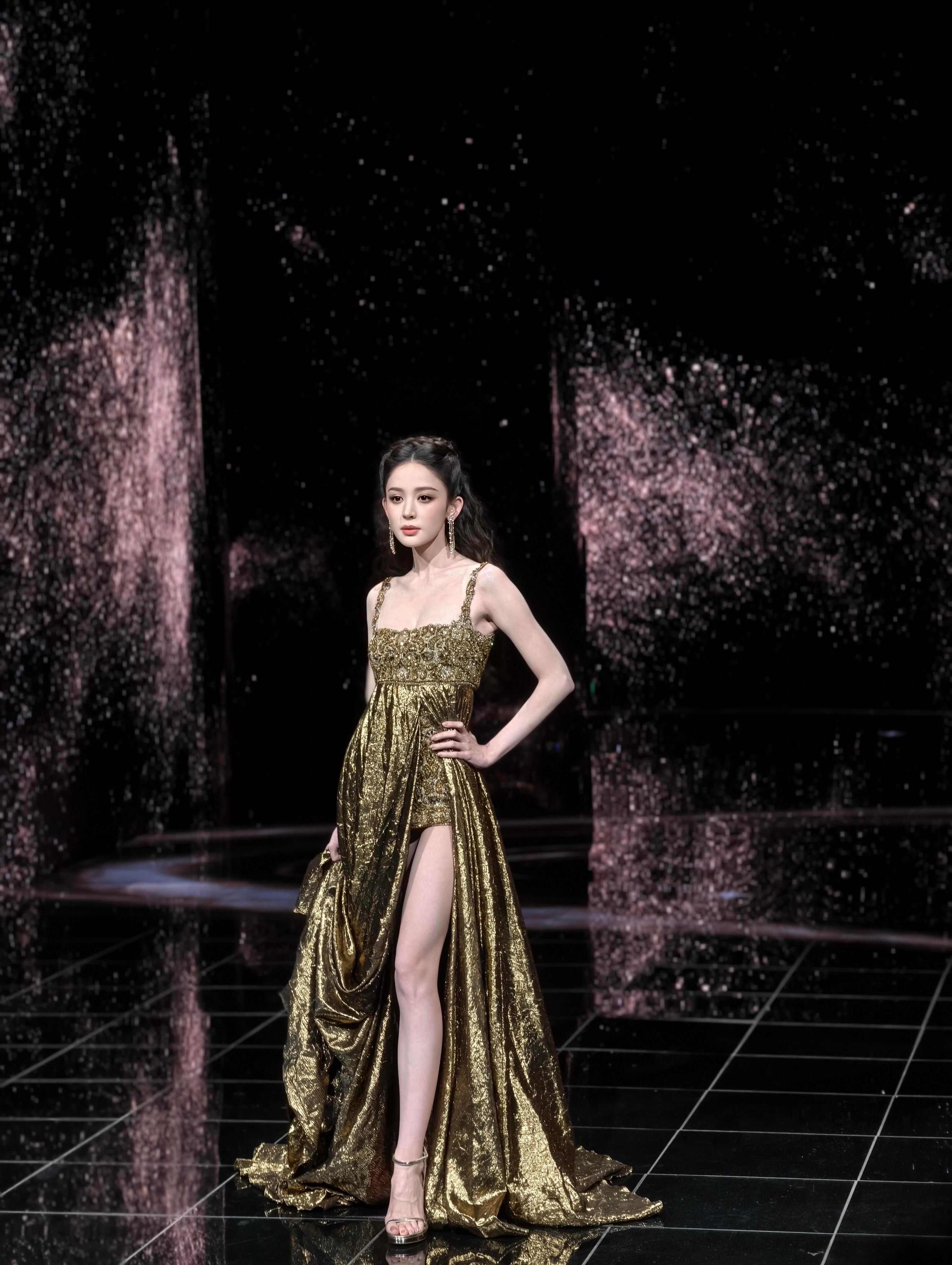 娜扎x微博之夜红毯生图娜扎人间维纳斯