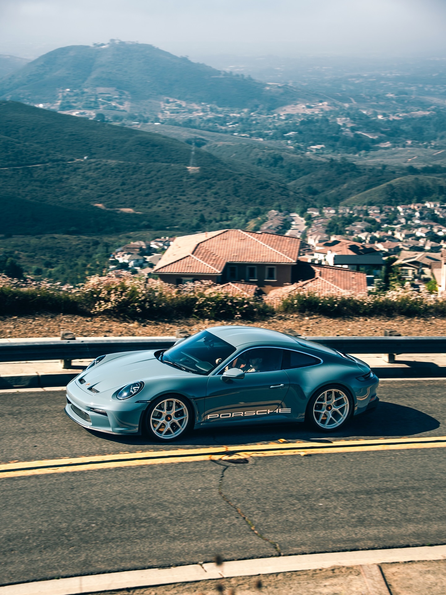Porsche911S/T保时捷911保时捷改了HRE车轮，感觉如何？​​