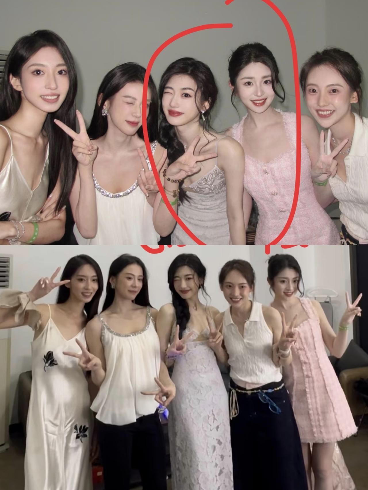 《心动8》徐如蓝和《心动7》孙乐言合照，谁赢了？网友：乐言的美还是太权威了！恋