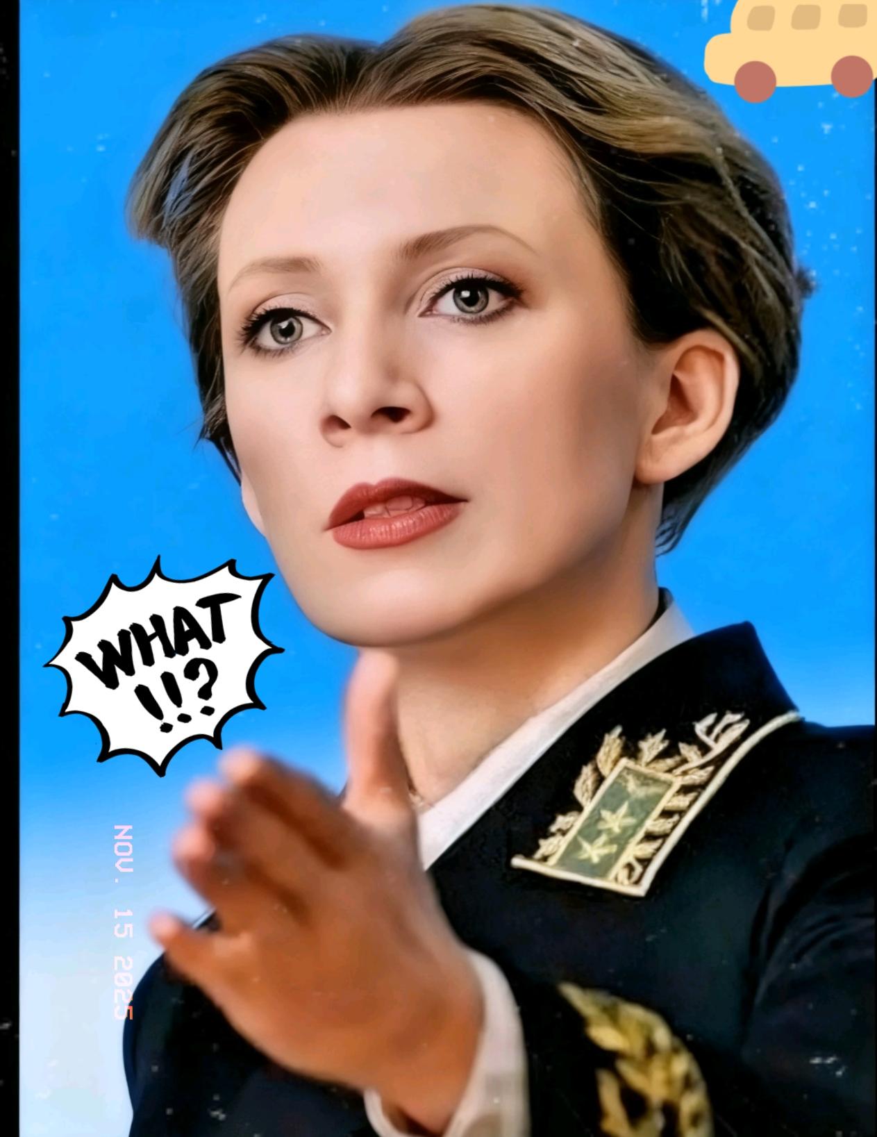 就在方才，俄外交部宣布了。扎哈罗娃11月15日说得直白：乌克兰压根没半点和