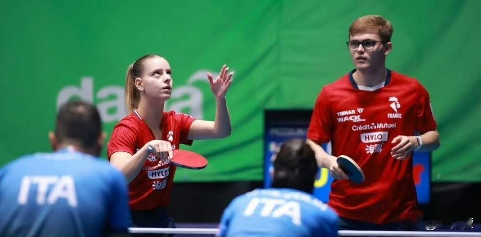 2026欧洲乒乓球锦标赛丨混双1/8决赛赛果：杜达/米特兰姆🇩🇪3-0罗伯