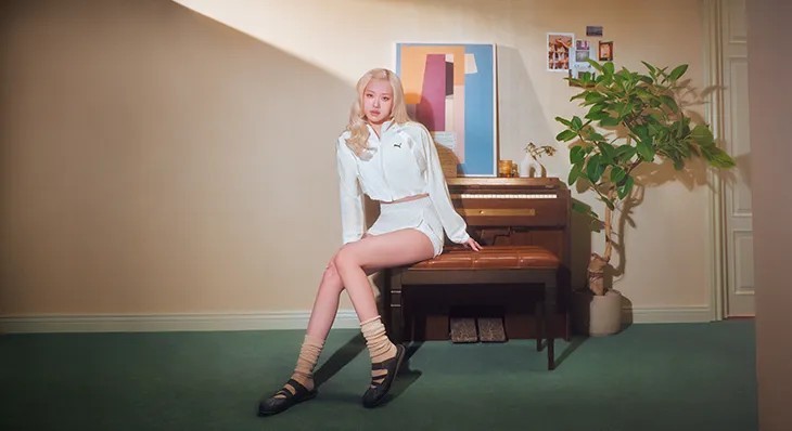 Rosé朴彩英forPUMASpeedcatMuleCampaign