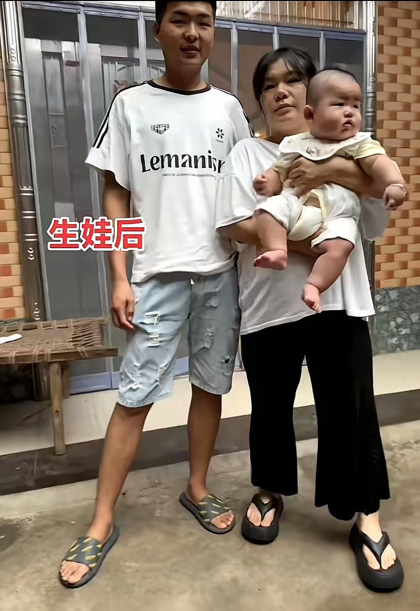 生了娃秒变婆婆的样子感觉。