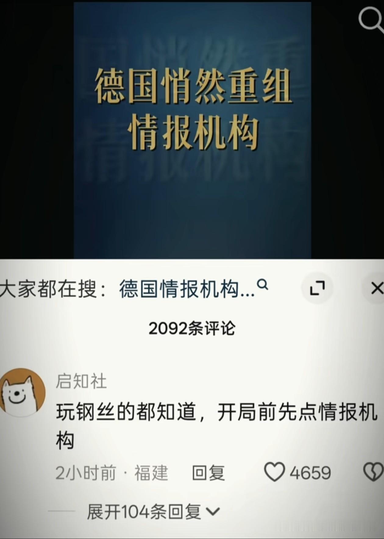 德国和日本都在重组情报机构[doge]