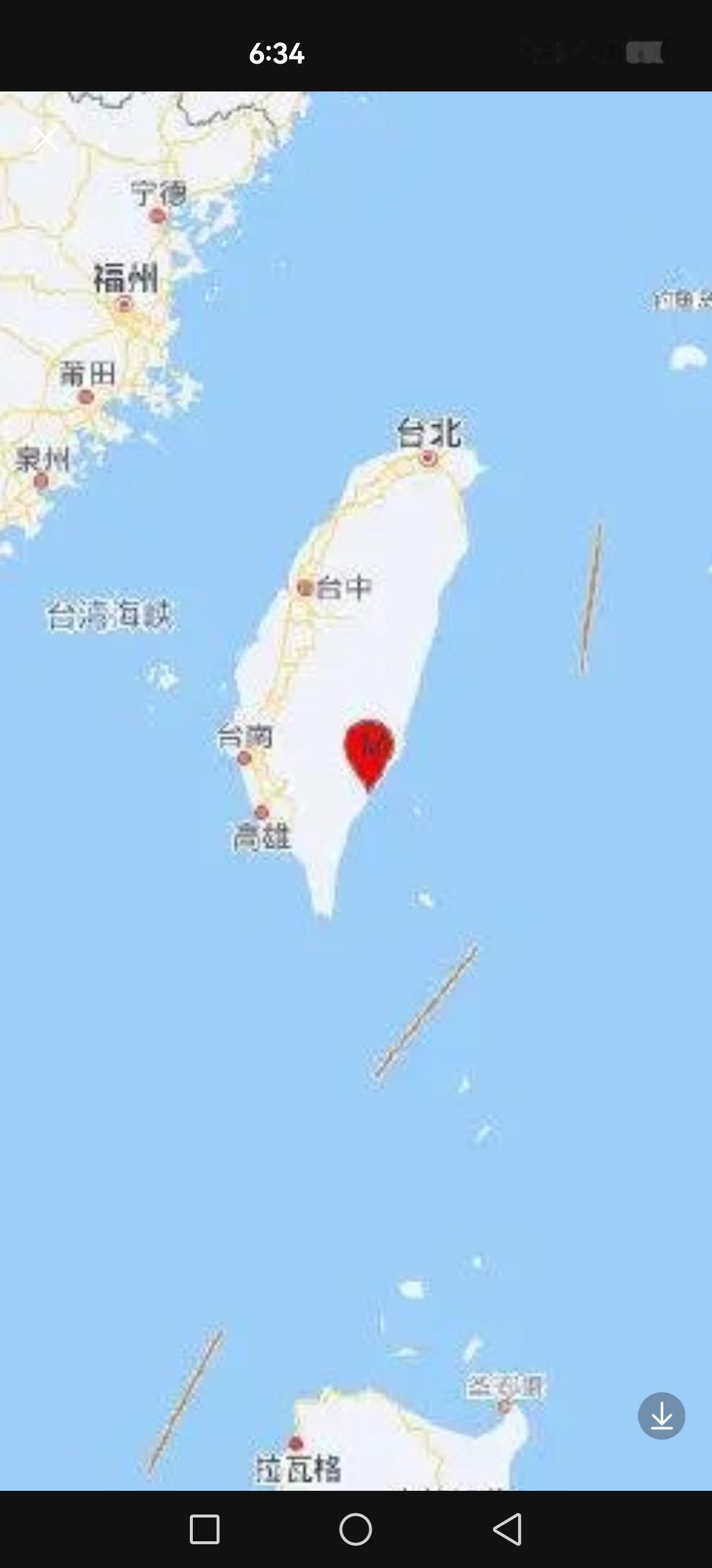 刚刚发生的台湾地震，位置和几个数字都令人担忧。就在今天（12月24日）下午接