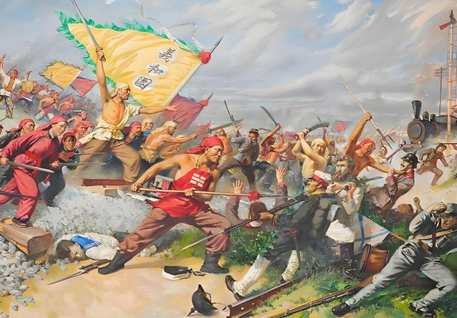 列强为什么不瓜分中国？真相很残酷：清廷虽然跪了，但义和团拼了。1900年的