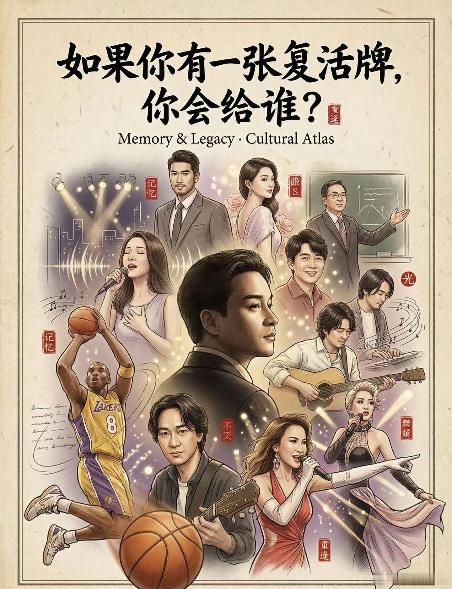 假如你有一张复活牌，你最想用给谁？