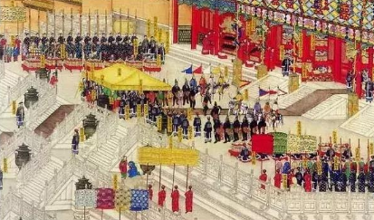 1735年晚，张廷玉已经就寝了，突然被一阵急剧的敲门声惊醒，原来圆明园的太监前来